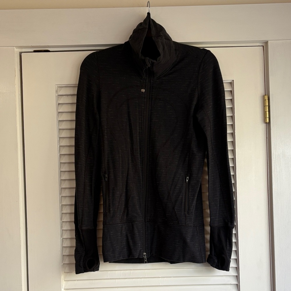 Lululemon Black/Grey Full-Zip Jacket